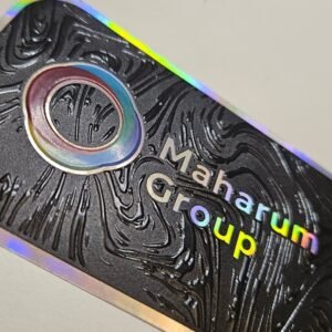 Stiker Parfum UV DTF Timbul